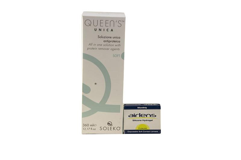 2 Μηνιαίοι φακοί & Υγρό 360ml